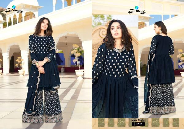 Your Choice Trandy Festival Wear Georgette Designer Salwar Suits